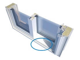 weather-proofing composite lock