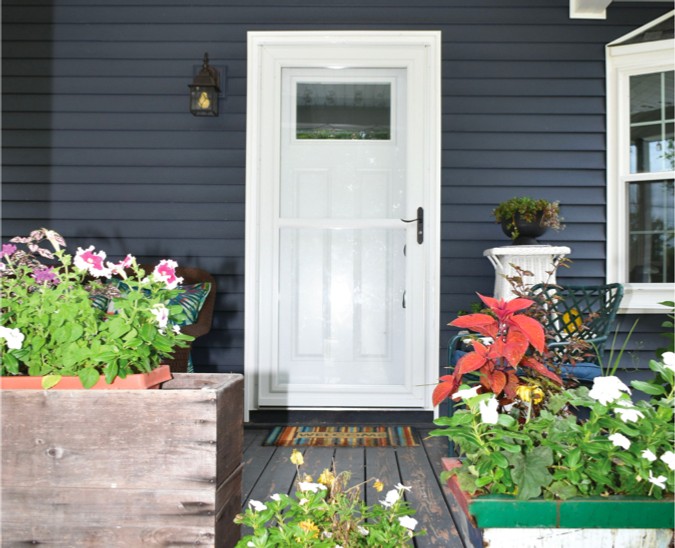 Replacement Storm Doors Customized with Glass & Screens