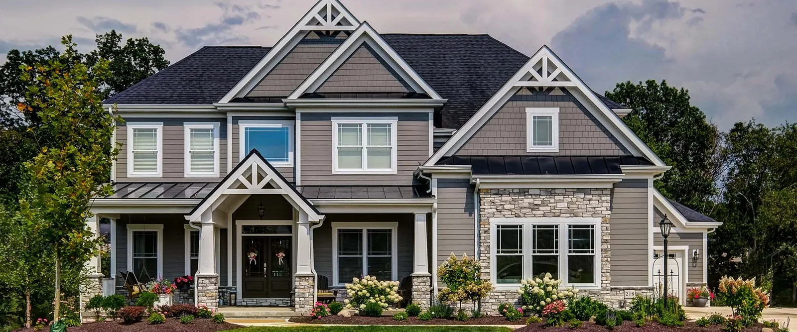Home with Champion fiber cement siding