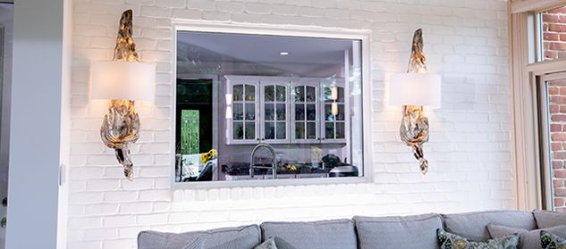 Champion sunroom fan with light