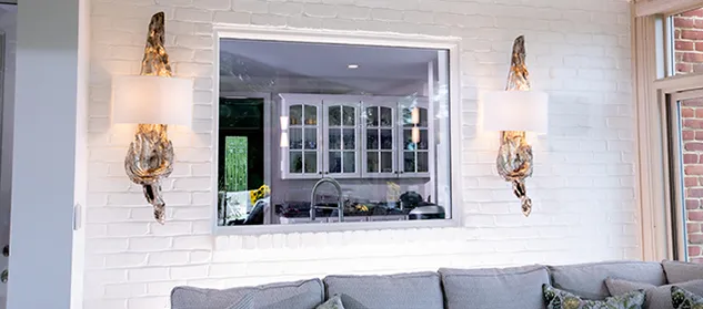 Champion sunroom fan with light