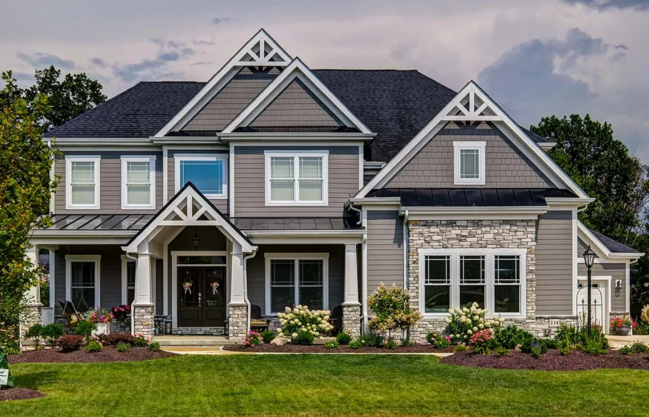Home with Champion fiber cement siding