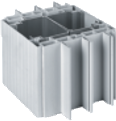 CENTER POST MULLION CROSS-SECTION