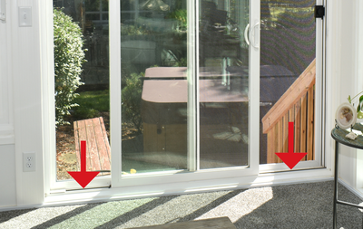 DOOR SILL TRACK