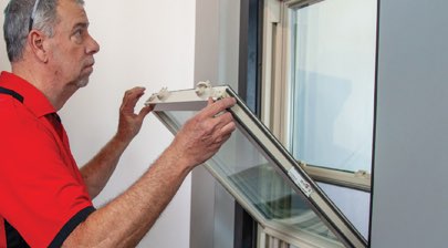 How to Remove and Replace the Sash on Your Double-Hung Windows - Step 5: Raise Top of Sash