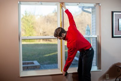 How to Measure Your Windows - Step 3: Measure the width first and the height second