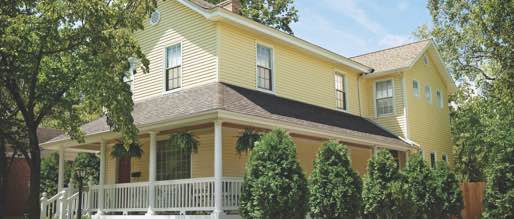 Photo of rotting siding