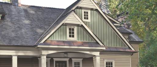 Photo of rotting siding