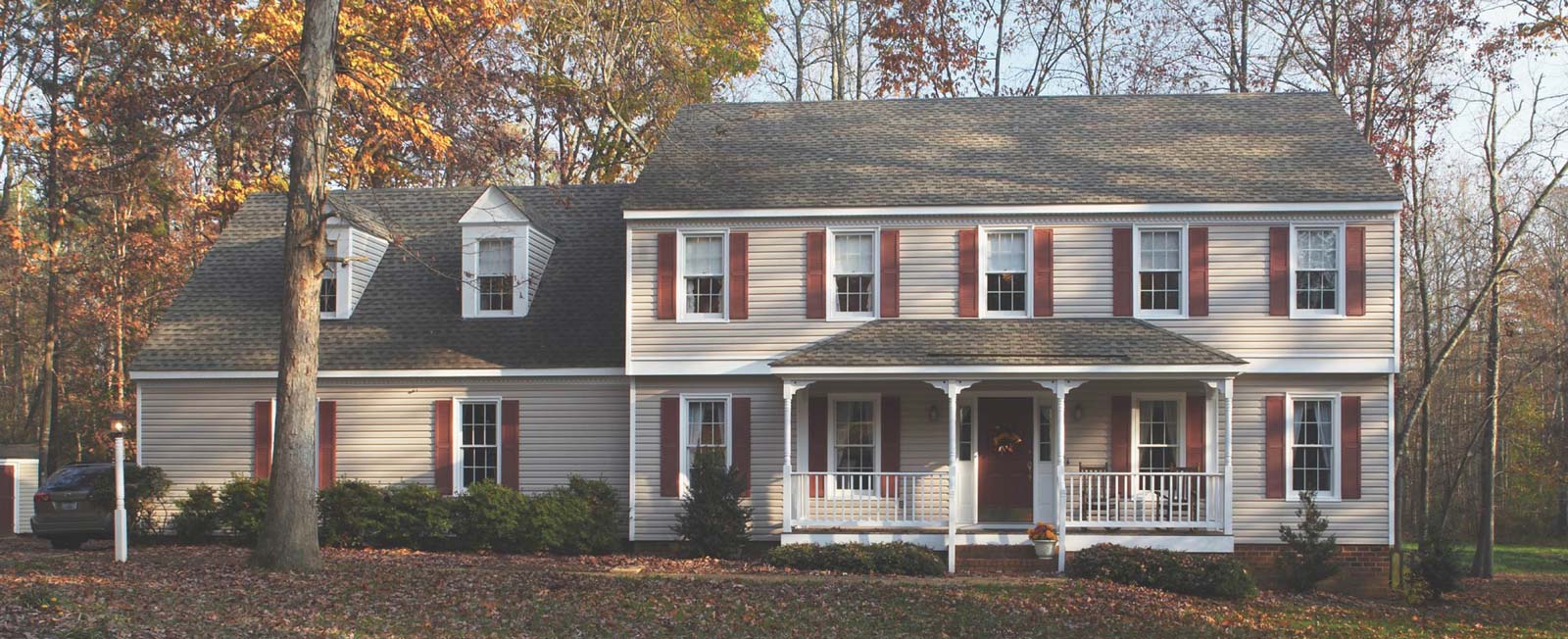 Exterior of Lonnie and Jennifers home