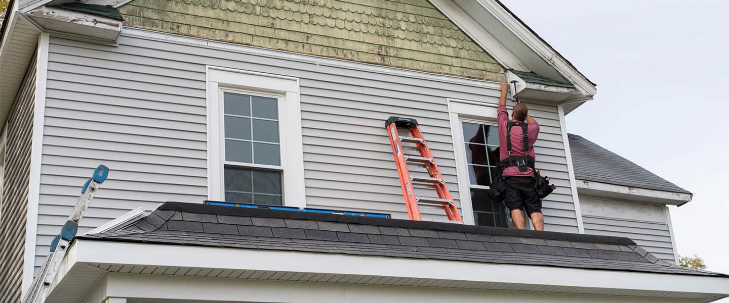 How To Install A Mounting Block On Existing Vinyl Siding – Upgraded Home