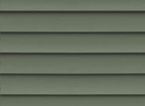 7 inch clapboard siding in olive color